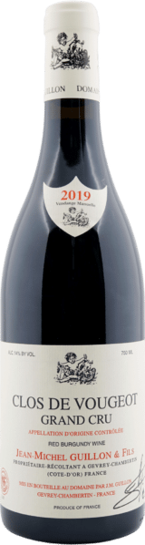 Domaine J.M. Guillon et Fils | Clos de Vougeot 2019
