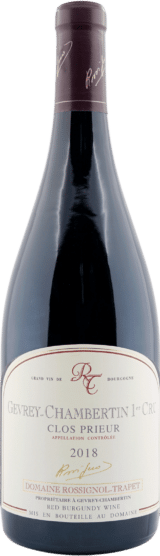 Domaine ROSSIGNOL-TRAPET | 2018 clos prieur Gevrey Chambertin