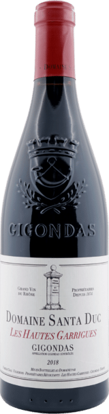 Domaine Santa Duc | 2018 Gigondas Les Hautes Garriques