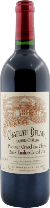 Chateau Belair | 2000 Premier Grand Cru Classe Saint Emilion Grand Cru