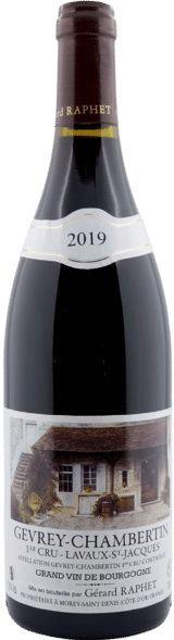 Domaine Gerard Raphet | 2019 Gevrey Chambertin Premier Cru Lavaux St Jacques
