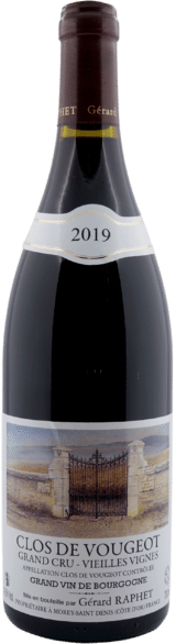 Domaine Gerard Raphet | 2019 Clos de Vougeot Grand Cru Vieilles Vignes