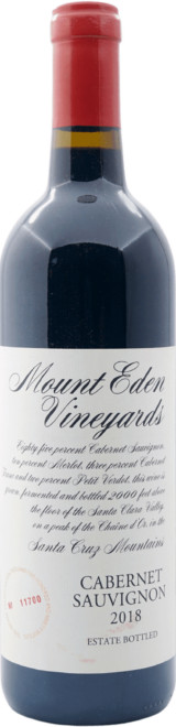 Mount Eden | 2018 Estate Cabernet Sauvignon Santa Cruz Mountains USA