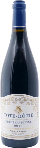 Domaine Gilles Barge | 2016 Cote-Rotie Cuvée du Plessy