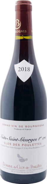 Domaine du Clos des Poulettes | 2018 Nuits Saint Georges 1er Cru Clos des Poulettes