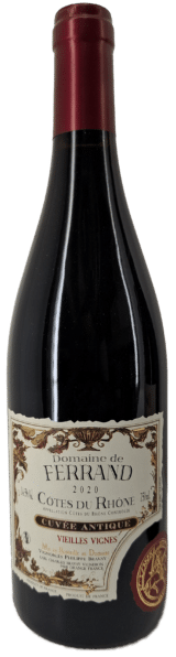 Domaine de Ferrand | 2020 Cotes du Rhone Vielles Vignes Cuvee Antique