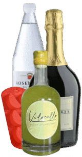 Das Limoncello Spritz Sommeredition Paket (3 Flaschen) enthält Sprudelwasser, Sekt, eine Vilocello-Flasche mit hellgrünem Likör und einen roten Silikon-Eiswürfelbehälter in Form einer Wassermelone. Gratis Versand* inklusive.